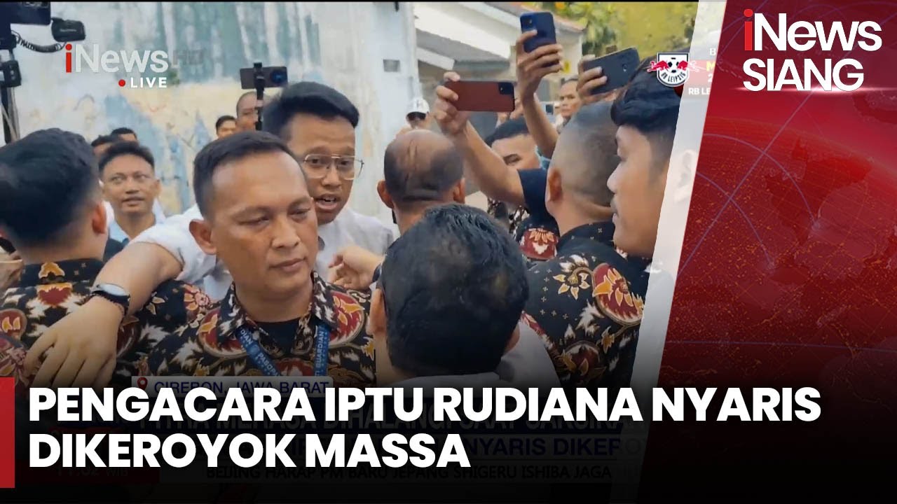 Pengacara Iptu Rudiana Pitra Romadoni Nyaris Dikeroyok Massa - iNews Siang 28/09