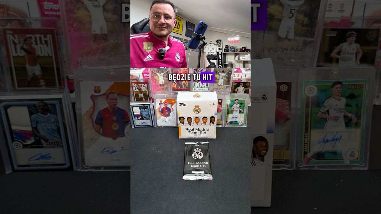 ‼️DAILY CONTENT‼️Topps Real Madrid Team Set!🔥TRAFIAMY AUTOGRAF! 🤩