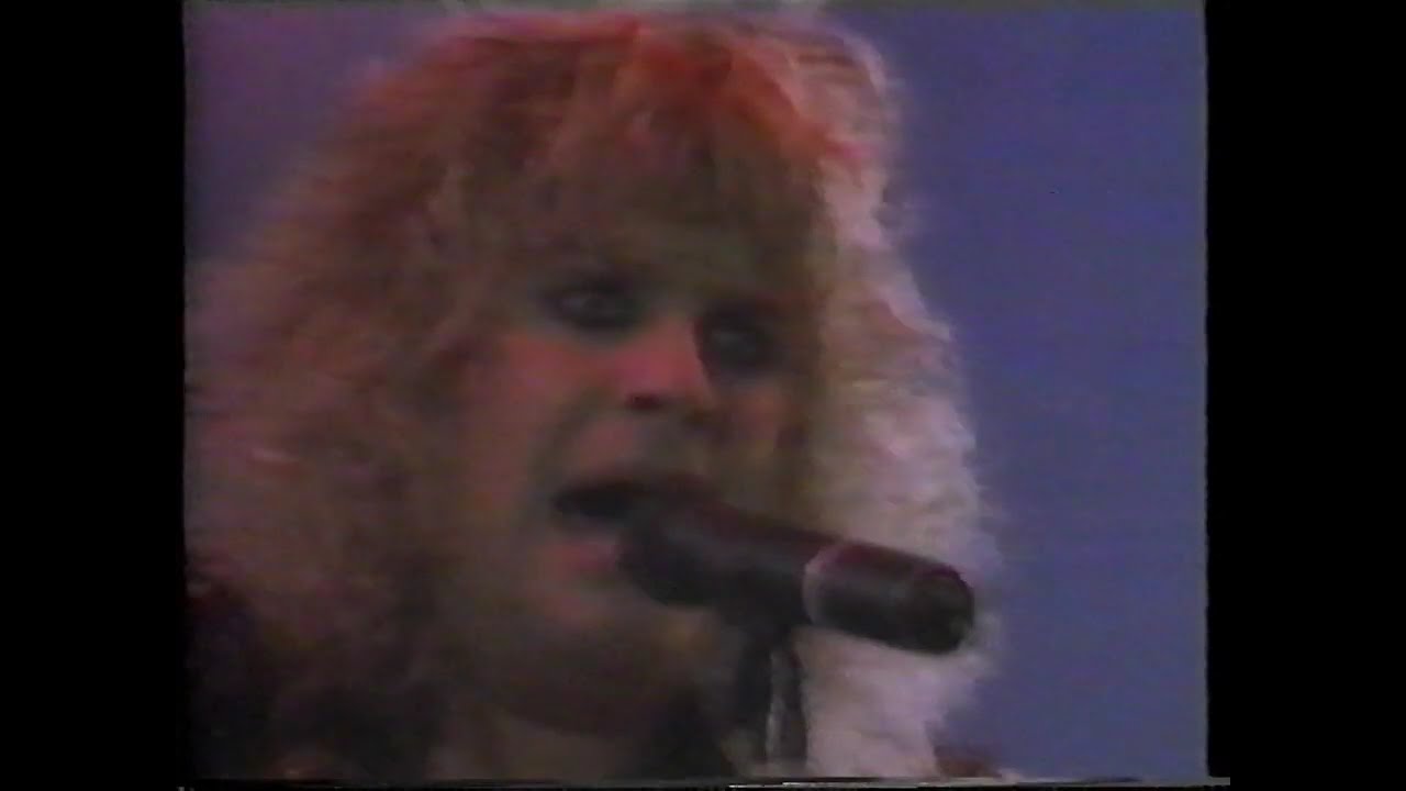The ultimate Ozzy 1986 full gig vhs hd hq 1080p 50fps