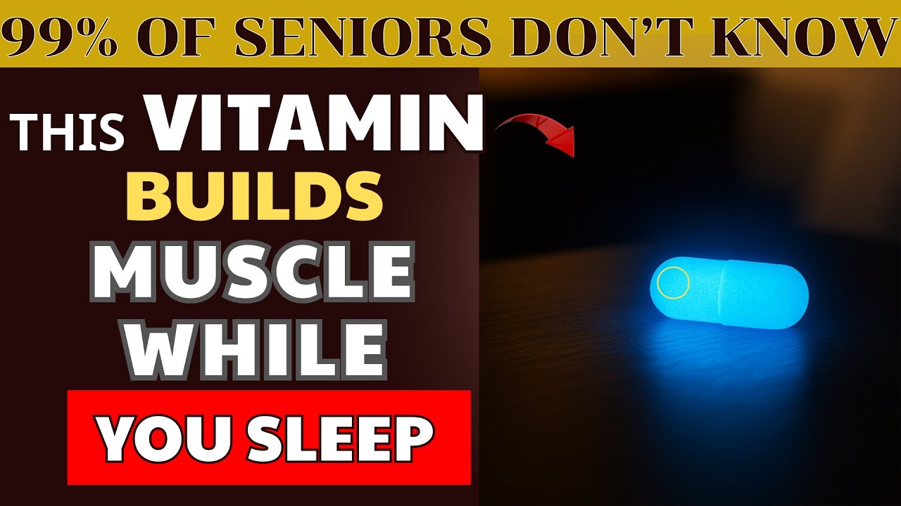 Rebuild Muscle Fast: Doctor Reveals the Best Nighttime Vitamins for Recovery | Senior Health Tips