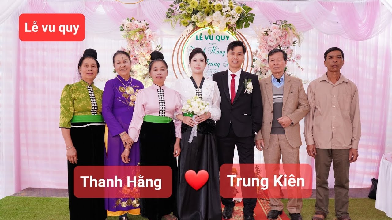 Lễ vu quy Thanh Hằng - Trung Kiên tại Bản Chiềng Chung xã Tuần Giáo