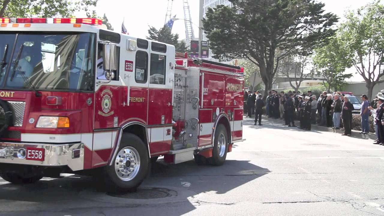 Funeral Procession - SFFD LODD - Lt Vinnie Perez and FF Tony Valerio