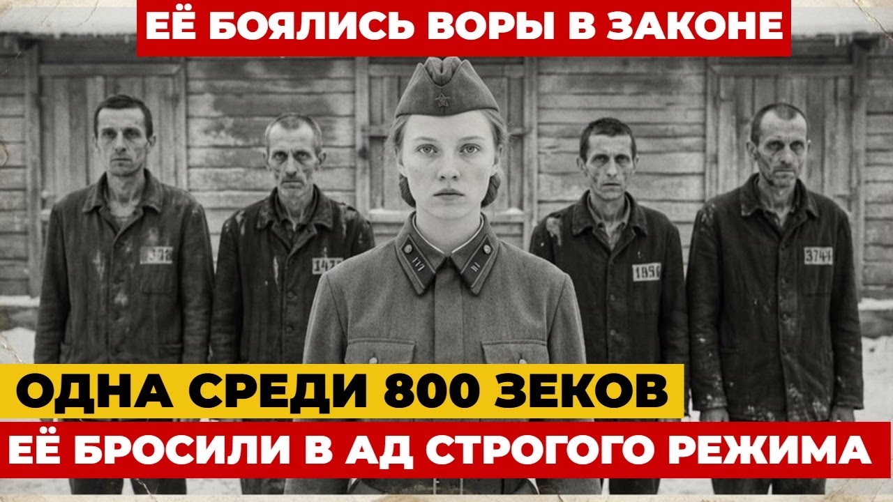 Её бросили в ад строгого режима — одну среди 800 зеков. Через год, вор в законе целовал ей руки…