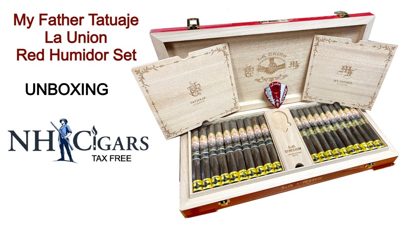 My Father Tatuaje La Union Red Humidor 2025 Unboxing
