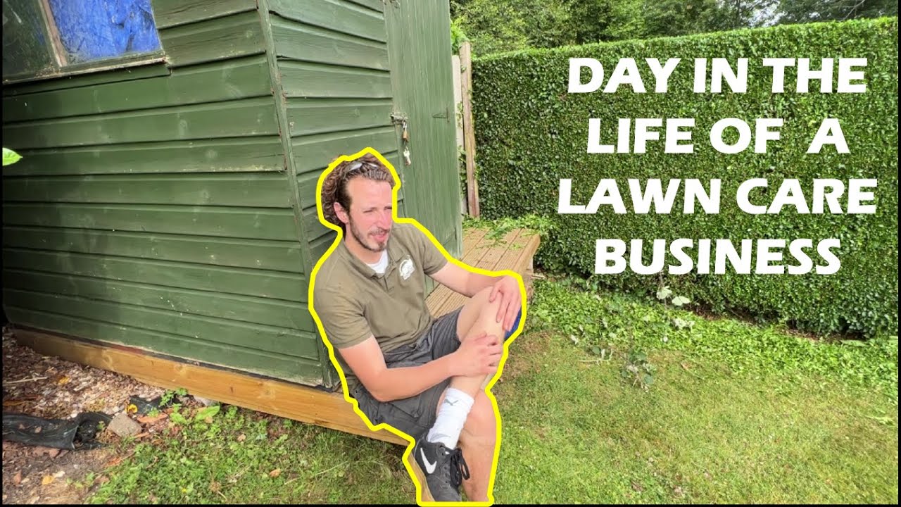 💵A Day In The Life Of A Lawn Care / Gardening Business | Follow Us As We Hit Our Maintenance Jobs 💵
