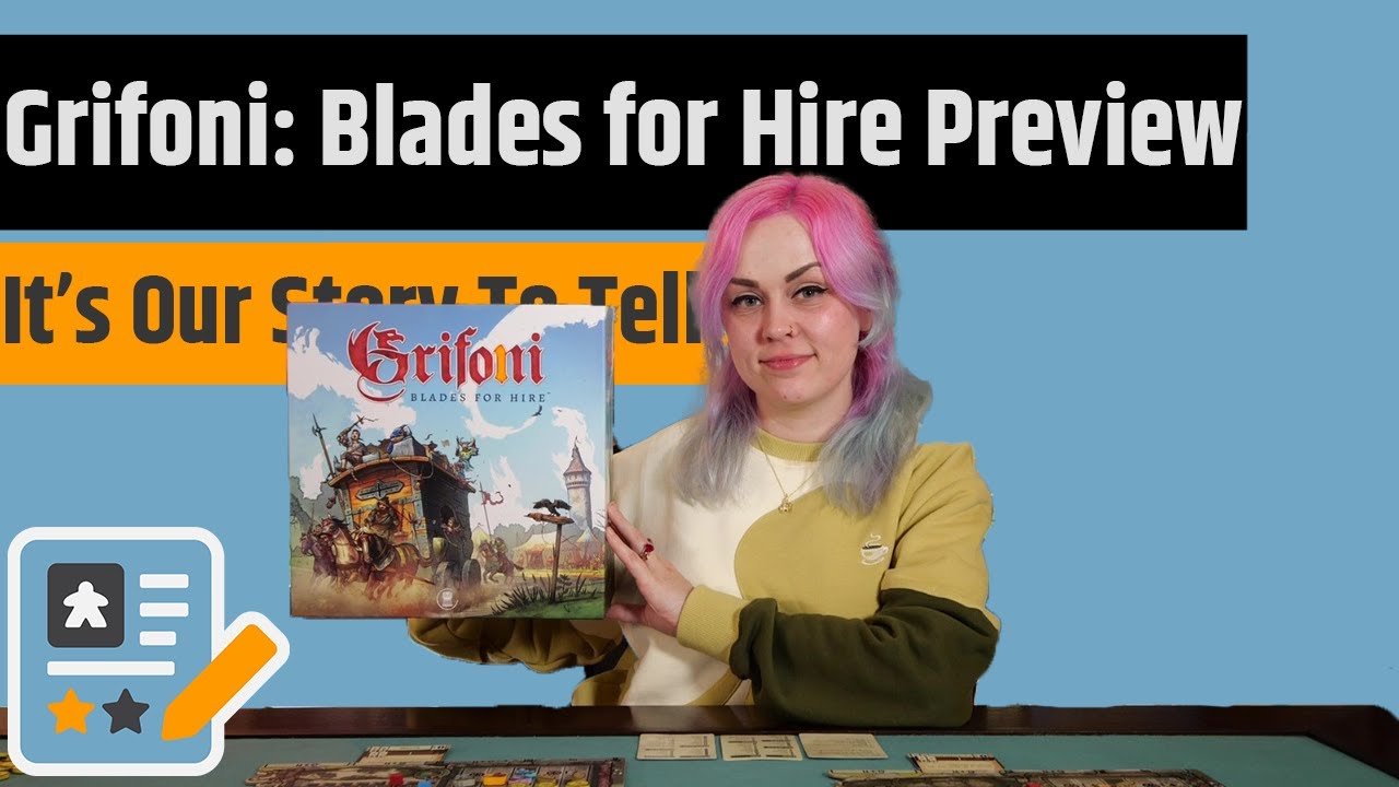 Grifoni: Blades for Hire Preview - A Narrative Worker Placement Game