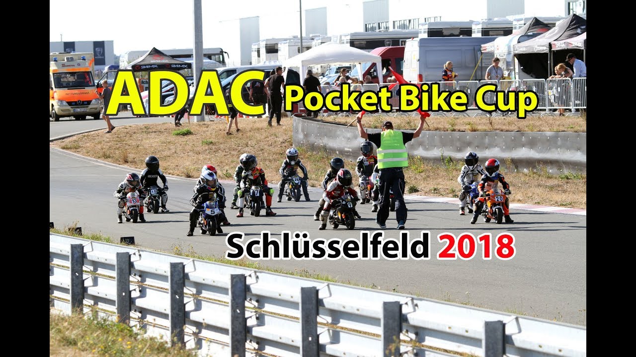 ADAC Pocket Bike Cup 2018 - Rennen Schlüsselfeld