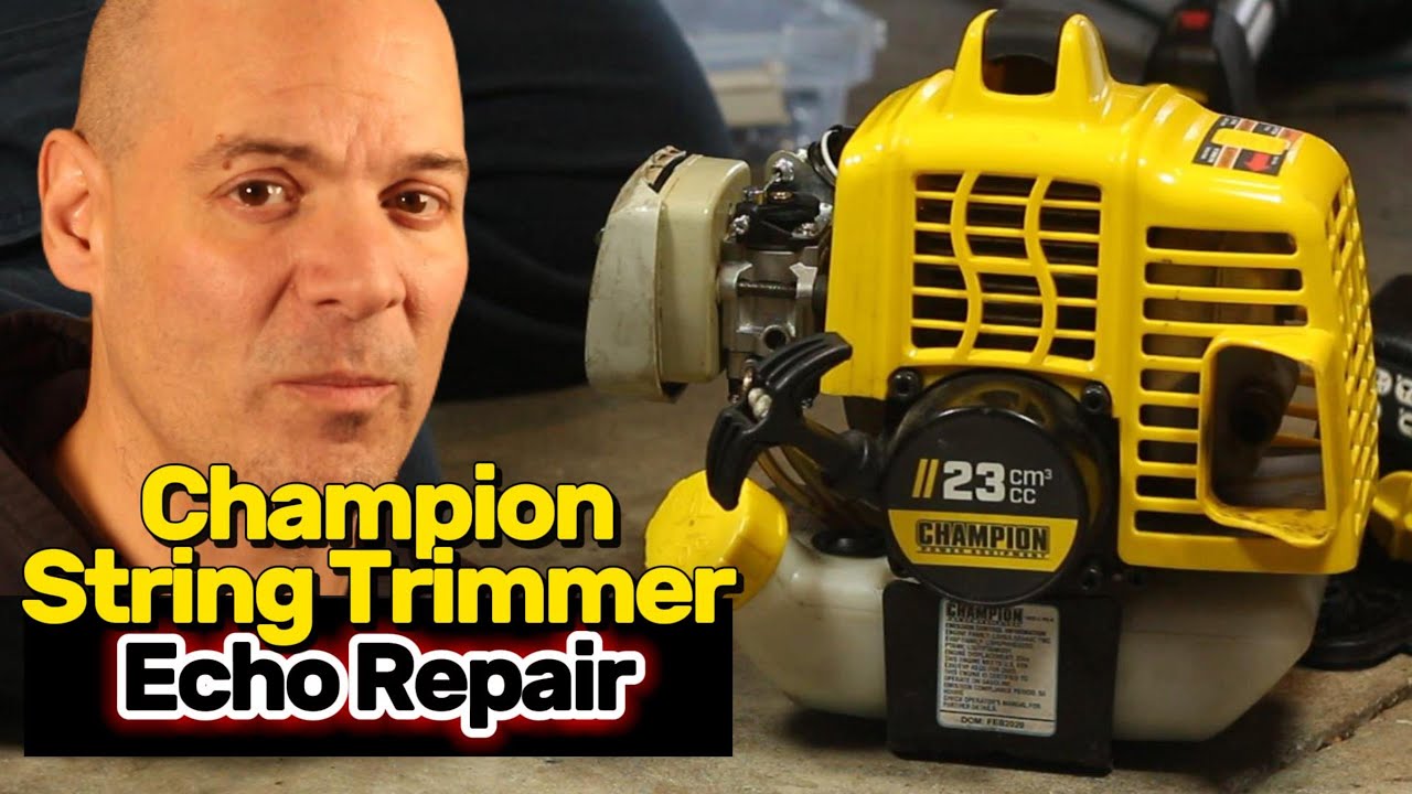 How I Fixed My Broken Champion 23cc Weed Trimmer Fast!