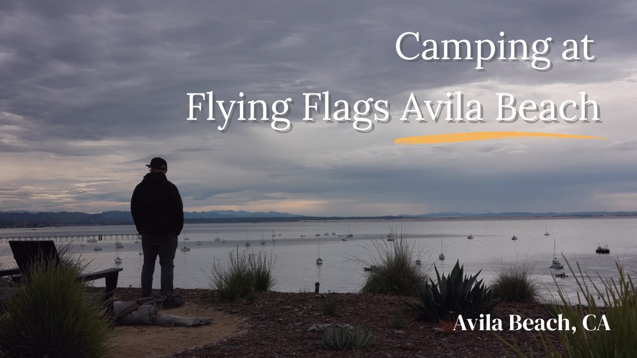 Camping at Flying Flags Avila Beach | Late December on the Central Coast | Site #37