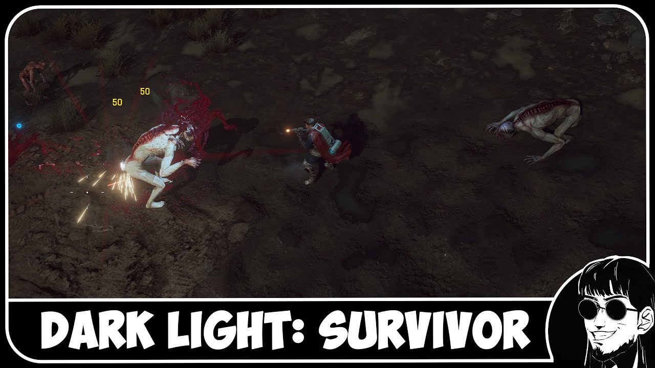 Dark Light: Survivor - Roguelike где можно переключаться между видом от третьего лица и видом сверху