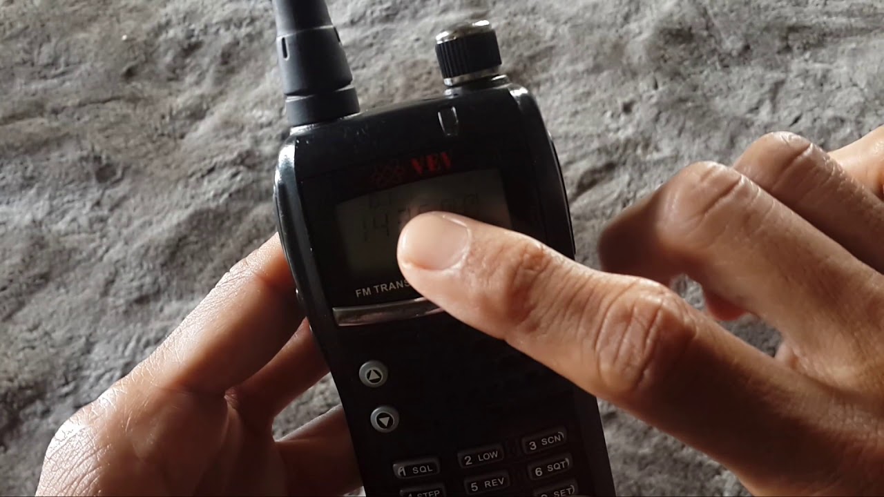 Cara Setting Frekuensi Handy Talkie VEV-V8 Plus