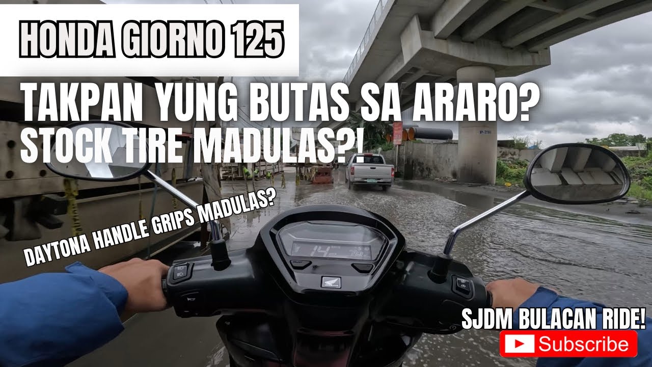 Giorno 125 Bulacan Ride | Update at Performance ni Giorno | Tips sa Araro