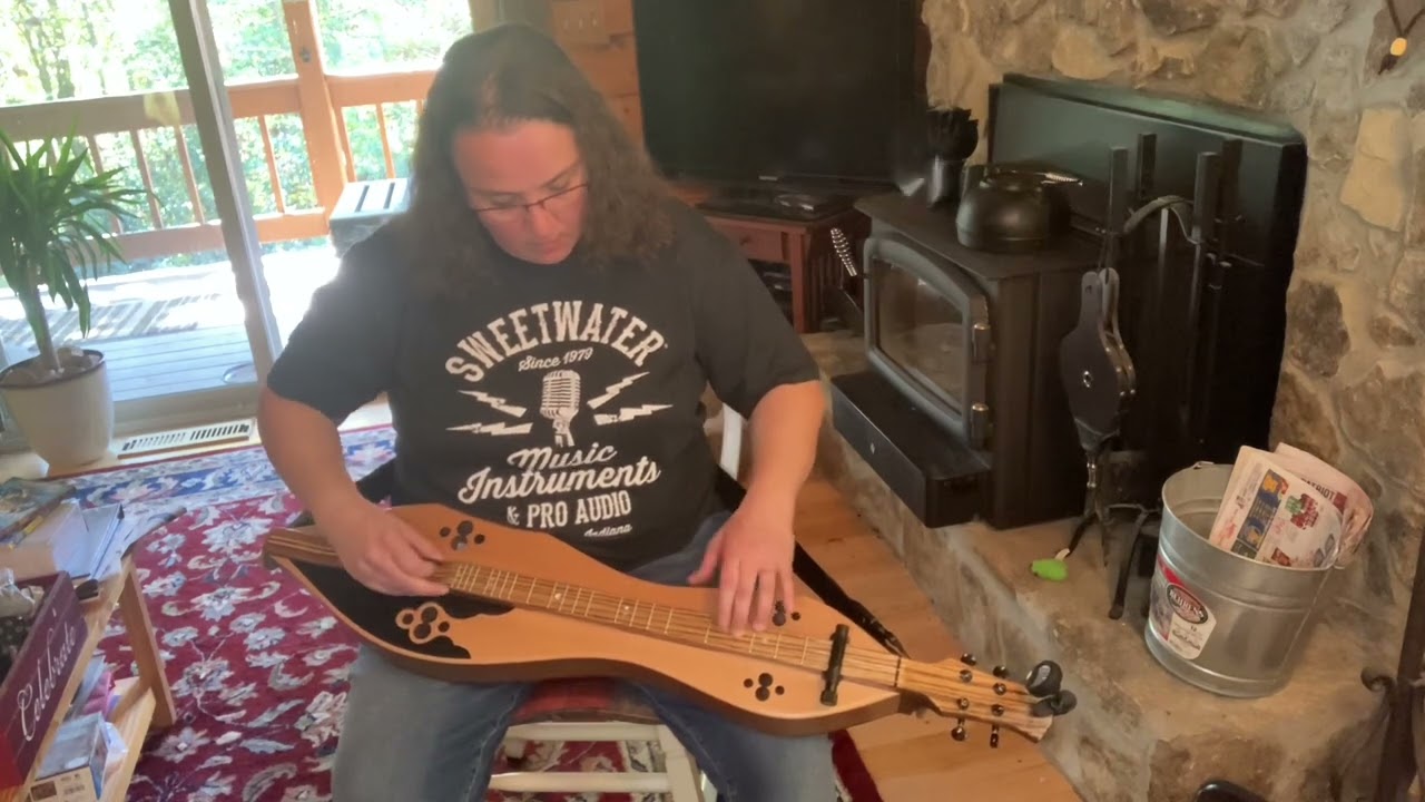 Norwegian Wood Cover on Mountain Dulcimer