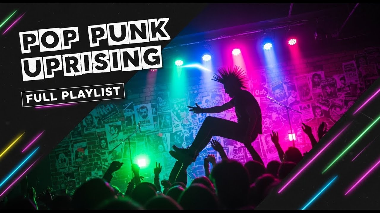 Broadcast Lies Punk Rock Loud Rebel Chaos Playlist | Pop Punk Style Inspired by Green Day and Sum 41