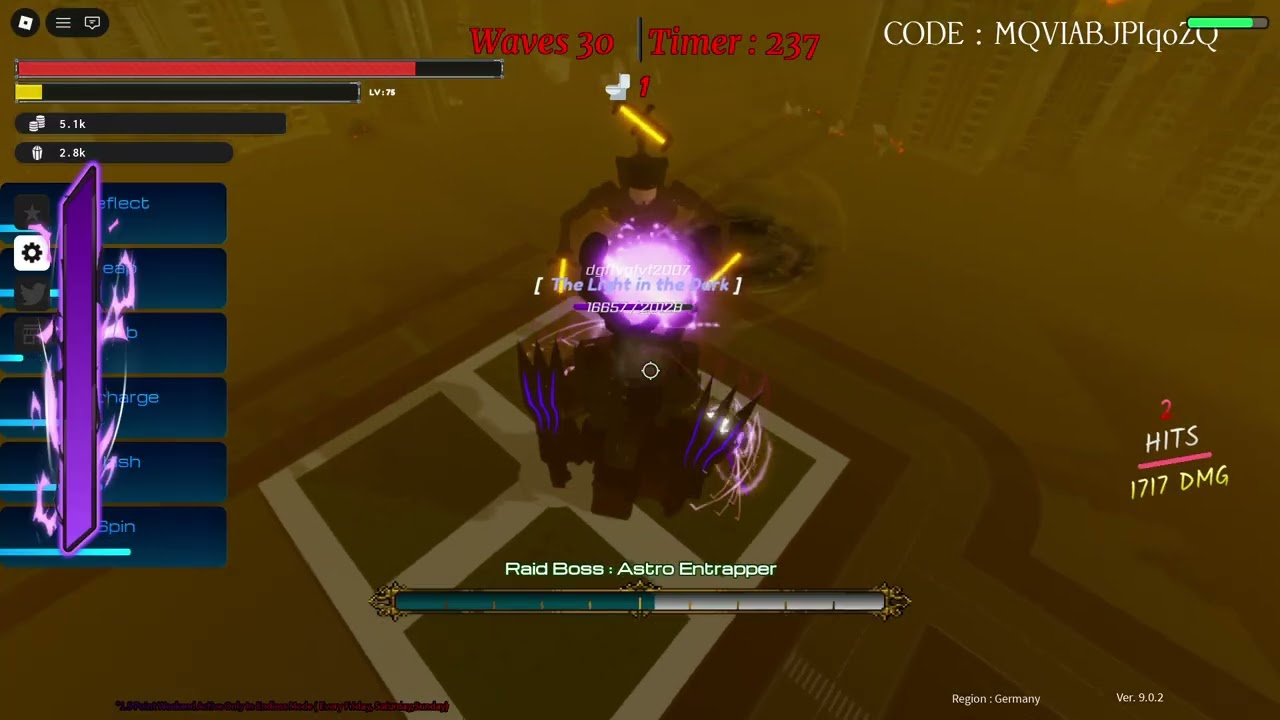 kill astro entrapper without red screen