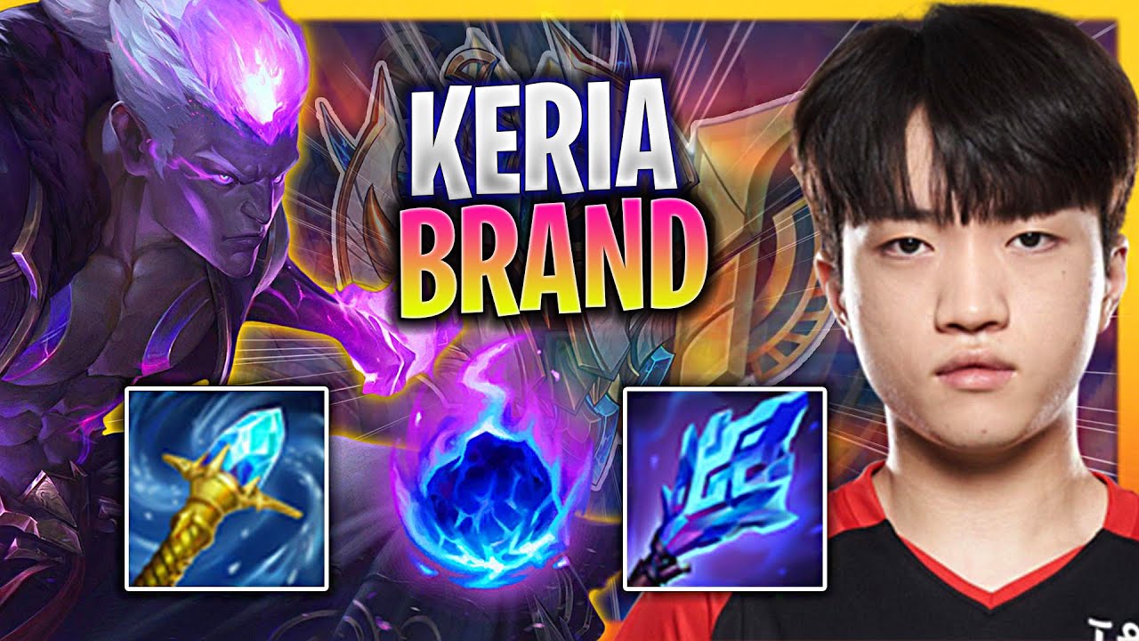 LEARN HOW TO PLAY BRAND SUPPORT LIKE A PRO! | T1 Keria Plays Brand Support vs Karma!  Season 2023