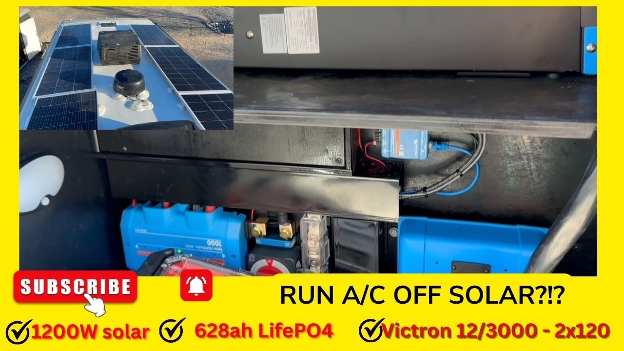 Entegra Super C “Beast” получает солнечную батарею мощностью 1200 Вт и полную систему Victron | М...