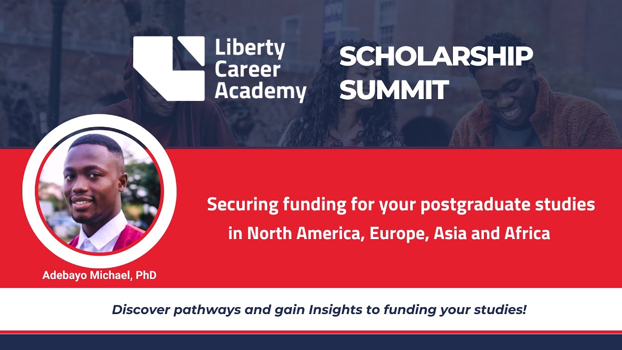 Securing funding for your postgraduate studies in North America, Europe, Asia and Africa