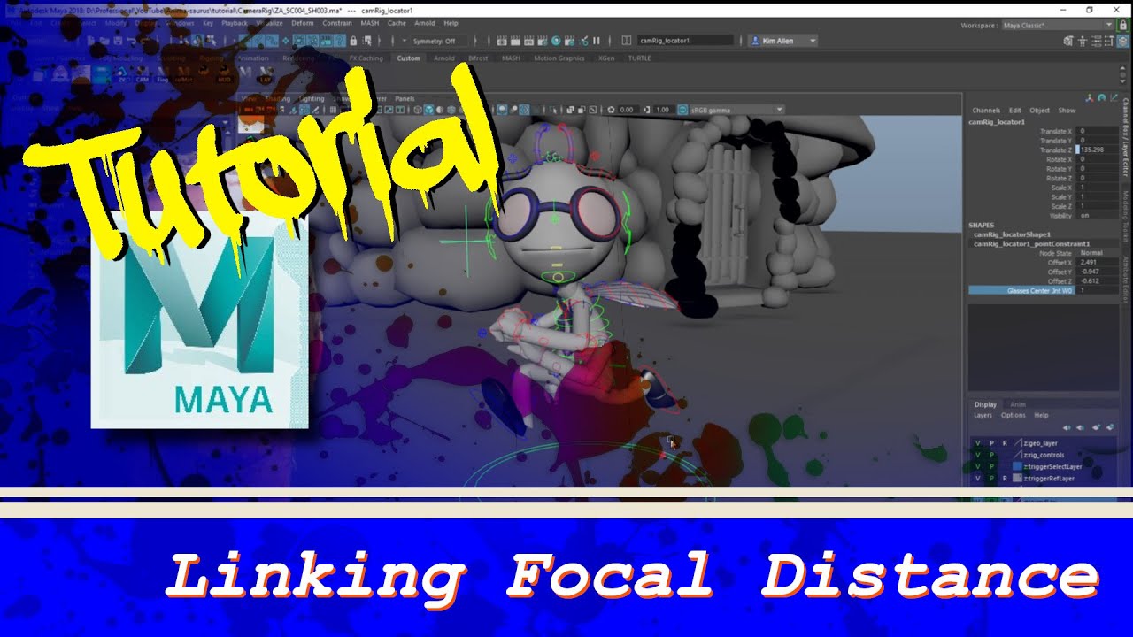 Tutorial: Setting up a Focal Distance control