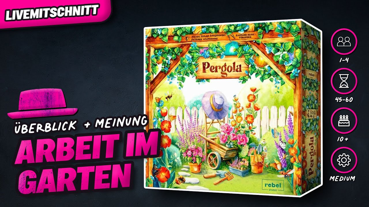 PERGOLA - Brettspiel - Der Pile ist geil