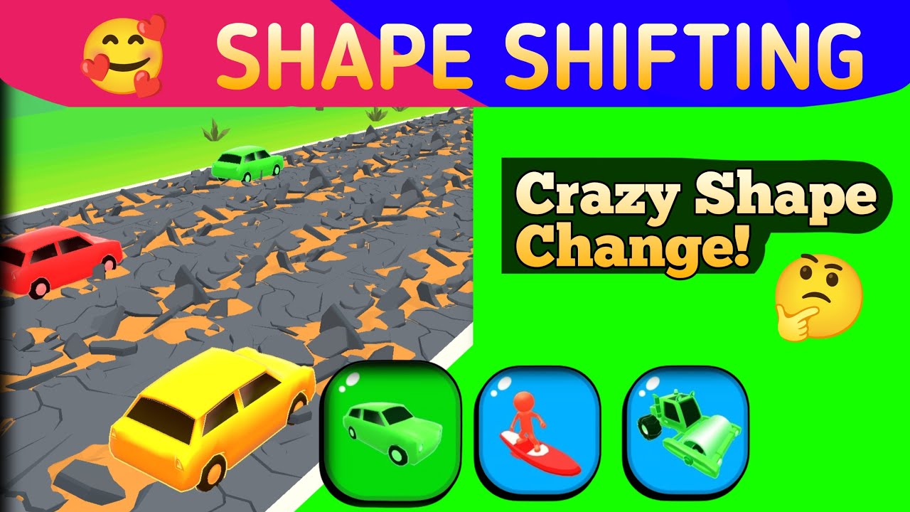 Shape Shifting Live 🔴 Crazy Shape Change Gameplay