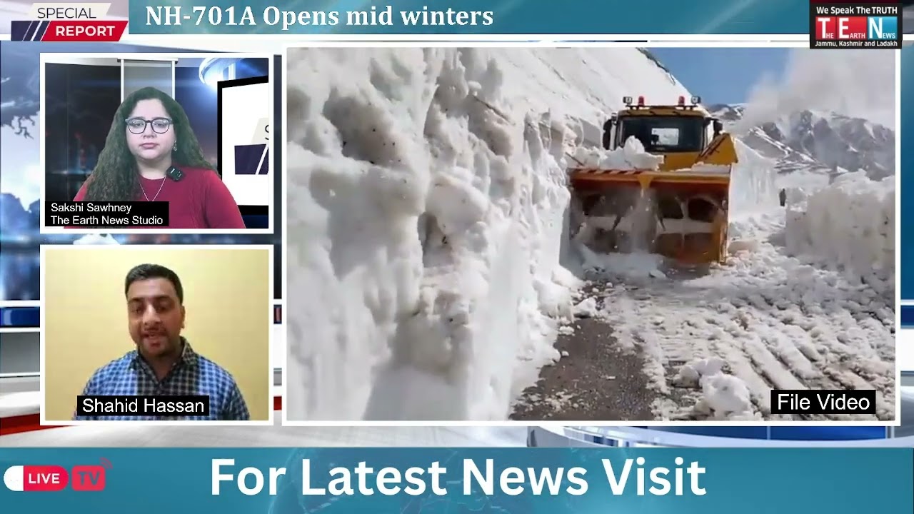 BRO opens Mughal Road in mid-winter for first time