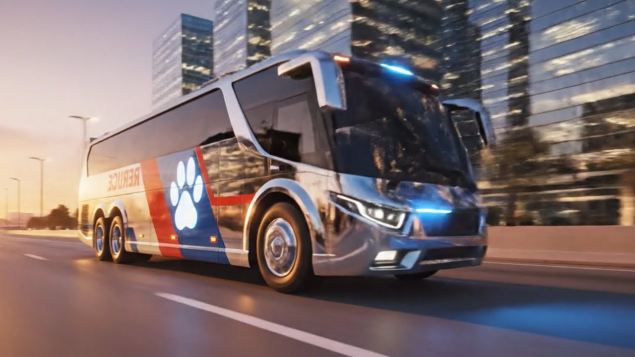 O Ônibus da Patrulha Canina na Vida Real 🎵🚌 Músicas da Patrulha Canina