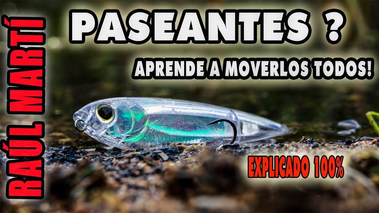 APRENDE A MOVER TODOS LOS PASEANTES 🎣🐟