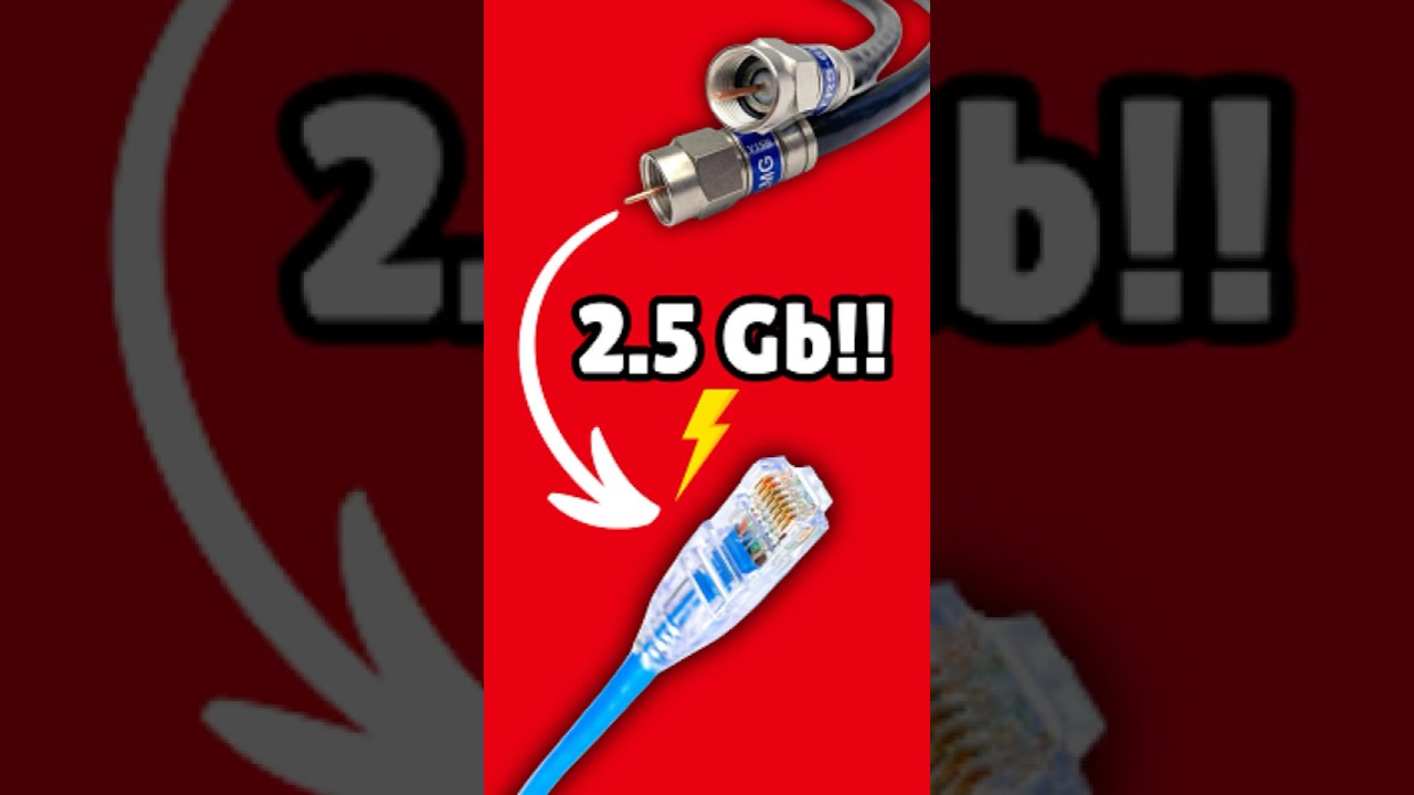 Превратите свой коаксиальный кабель в МОЩНЫЙ Ethernet! #coax #internetspeed