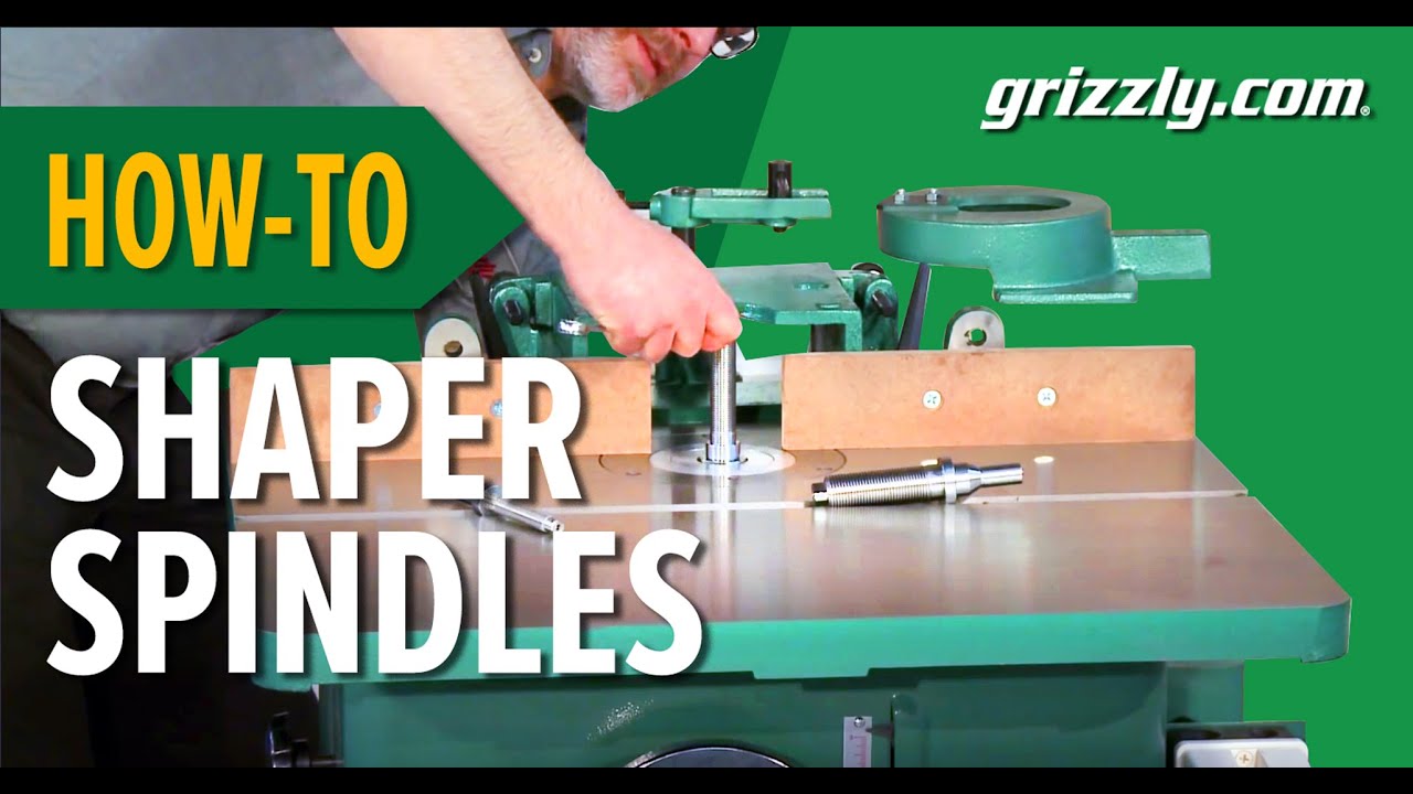How To Replace a Spindle on a Shaper
