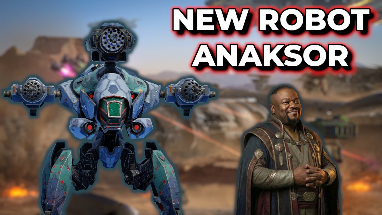 WR - New Robot Anaksor Will Be A Hassle To Deal With | War Robots