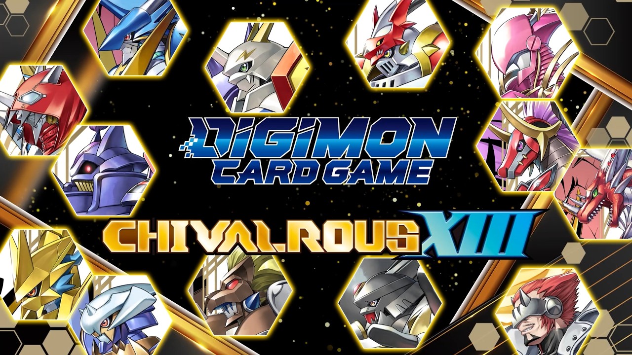 DIGIMON CARD GAME Extra Booster CHIVALROUS XIII [EX-13] Trailer