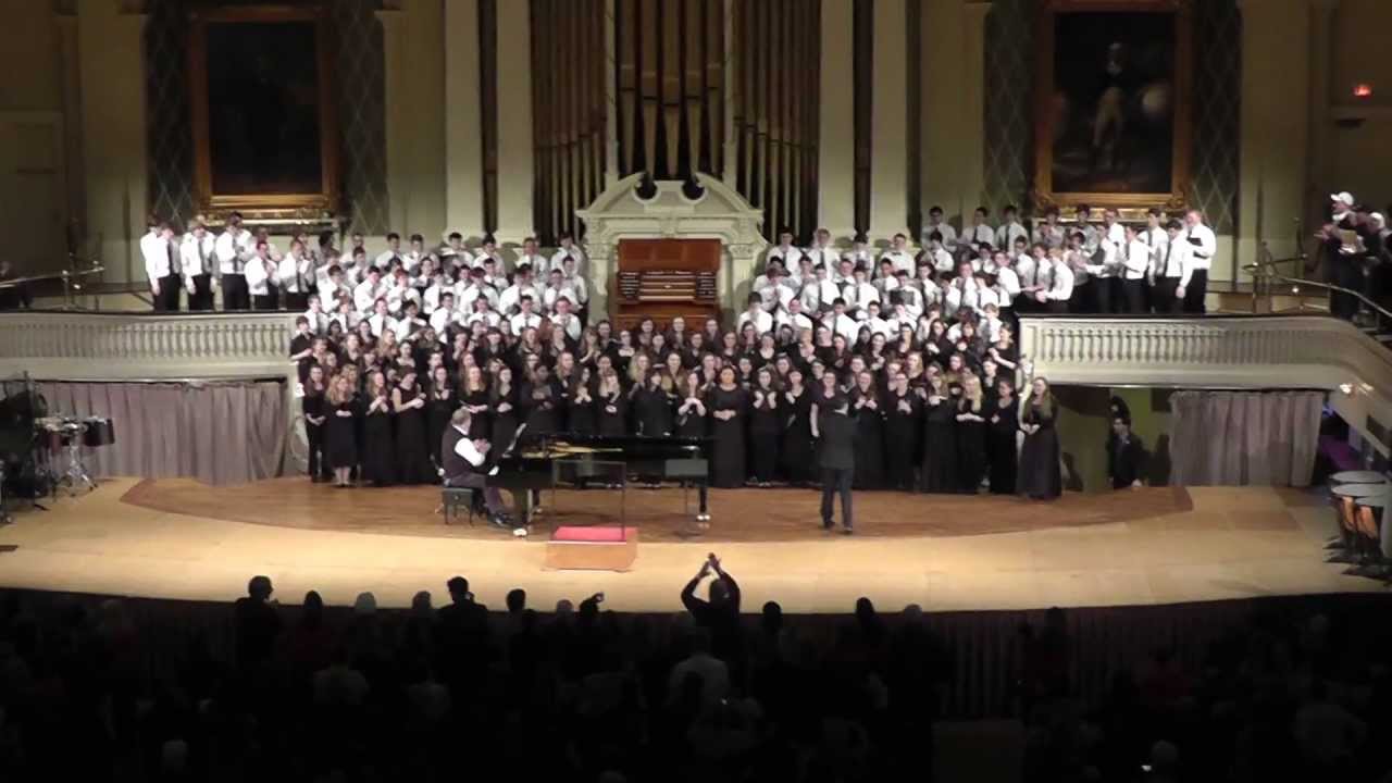 MMEA Central District Festival Chorus performs Rosas Pandan