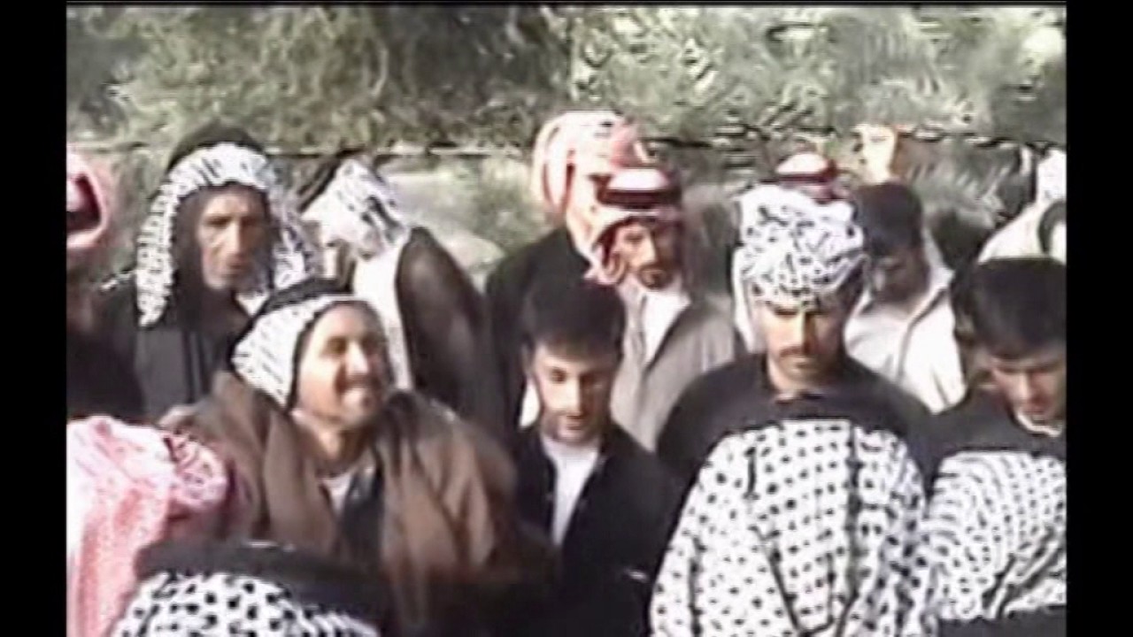عراضة المرحوم شيخ كاظم ابوخشة عبد العارضي سنة 2005 في ناحية الشنافية