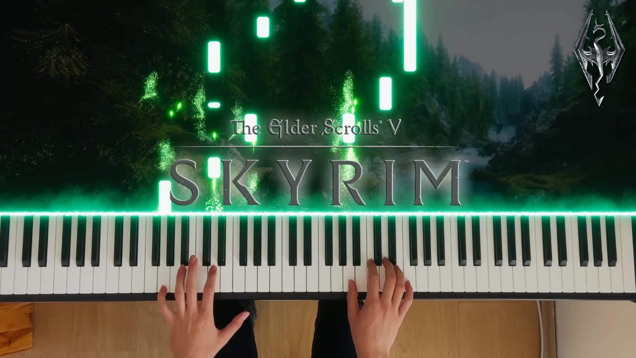 Skyrim | From Past to Present | Piano Cover