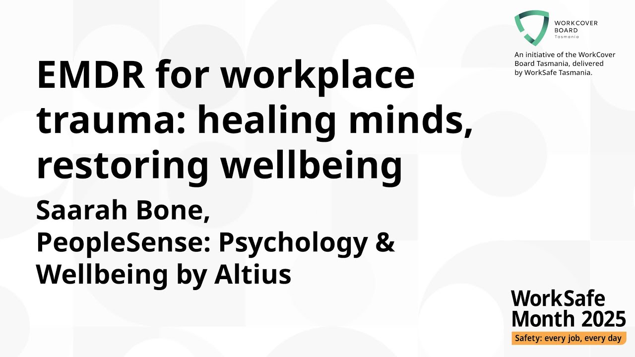 EMDR for workplace trauma: healing minds, restoring wellbeing