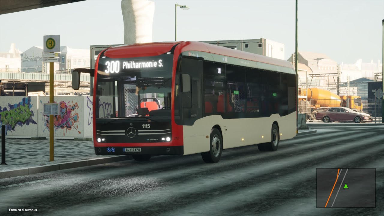The Bus | Ruta 300 Hacia Philharmonie Süd | Mercedes eCitybys 12M