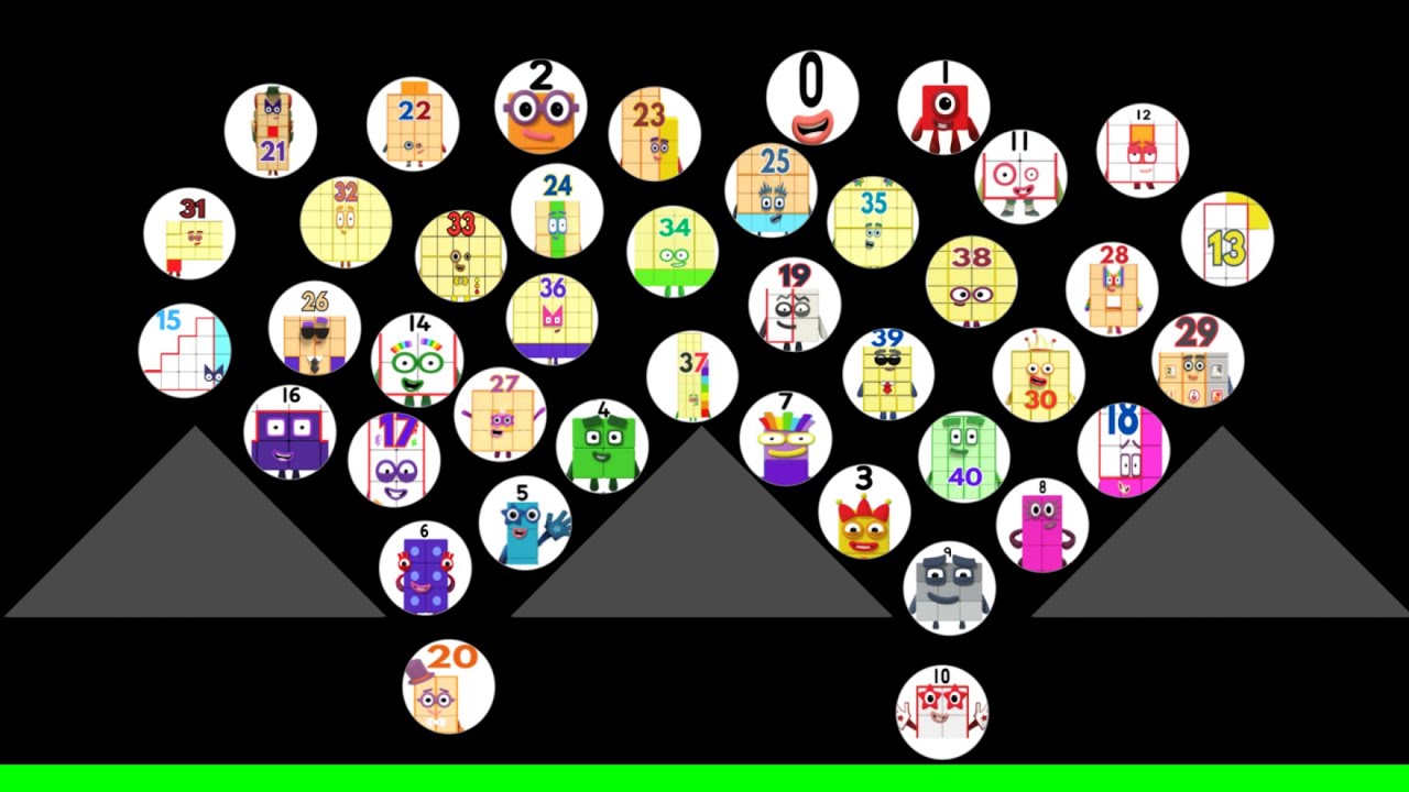 42 NUMBERBLOCKS Marble Race Tournament - Who will Be The CHAMPION?? - Round 2