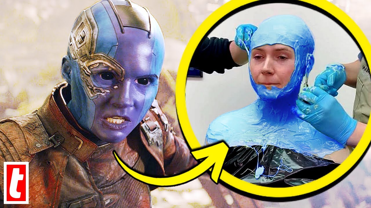 Actors Painful Body Paint Application Process