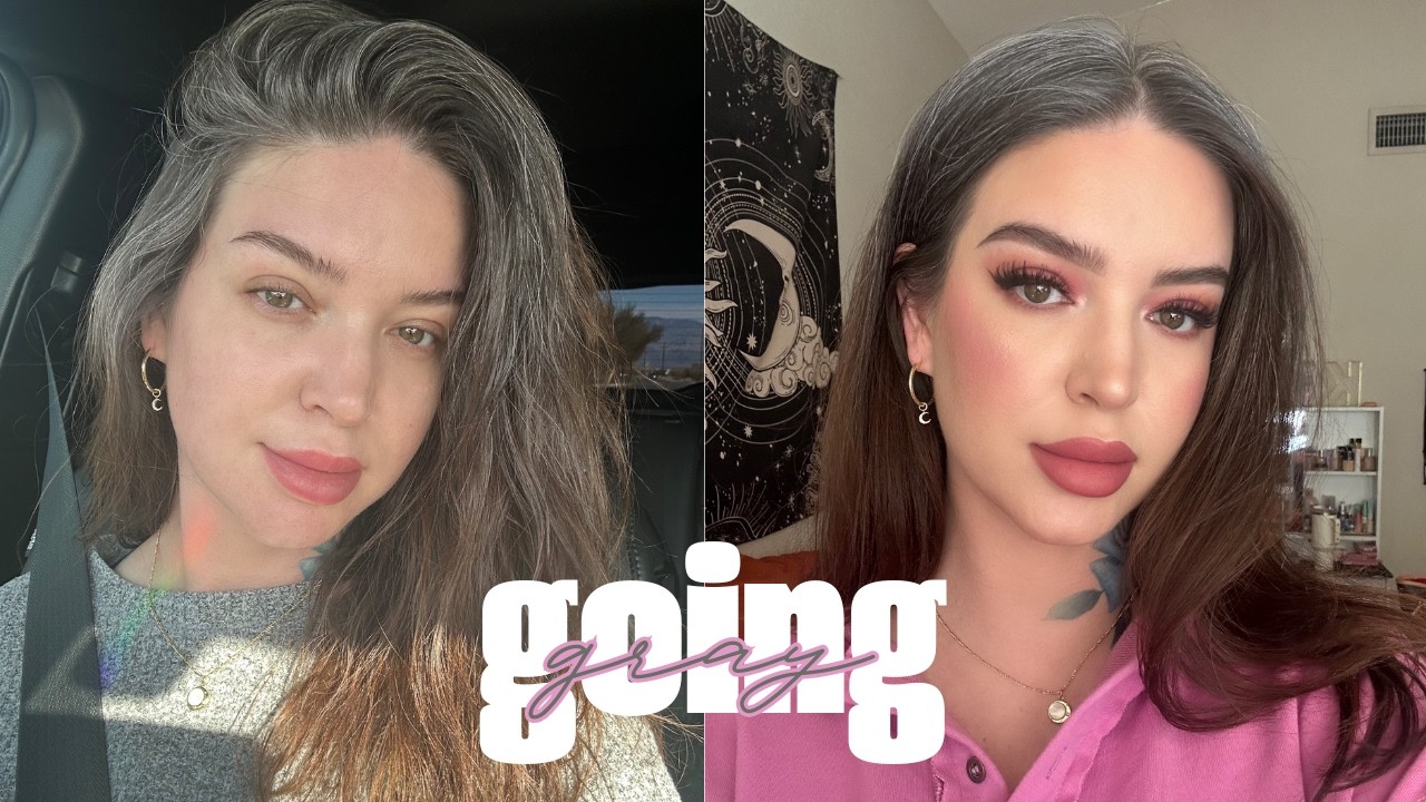 Вся правда о седине в 30 лет･ﾟ✧ Прошёл год! 🌹 GRWM