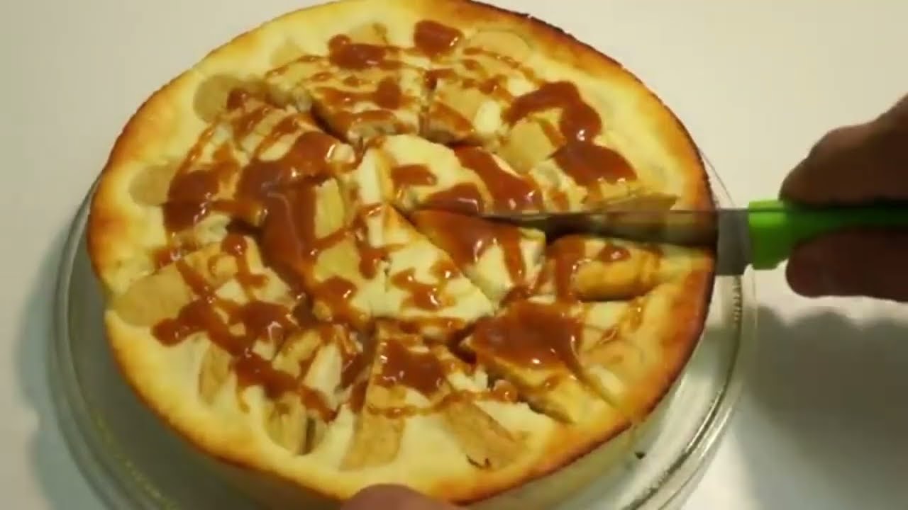 Gâteau aux pommes et fromage blanc ✔