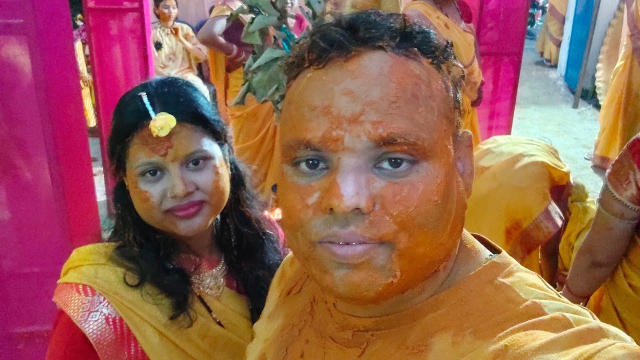 Mehek Divya beti kundabori haldi rasam & gansan
