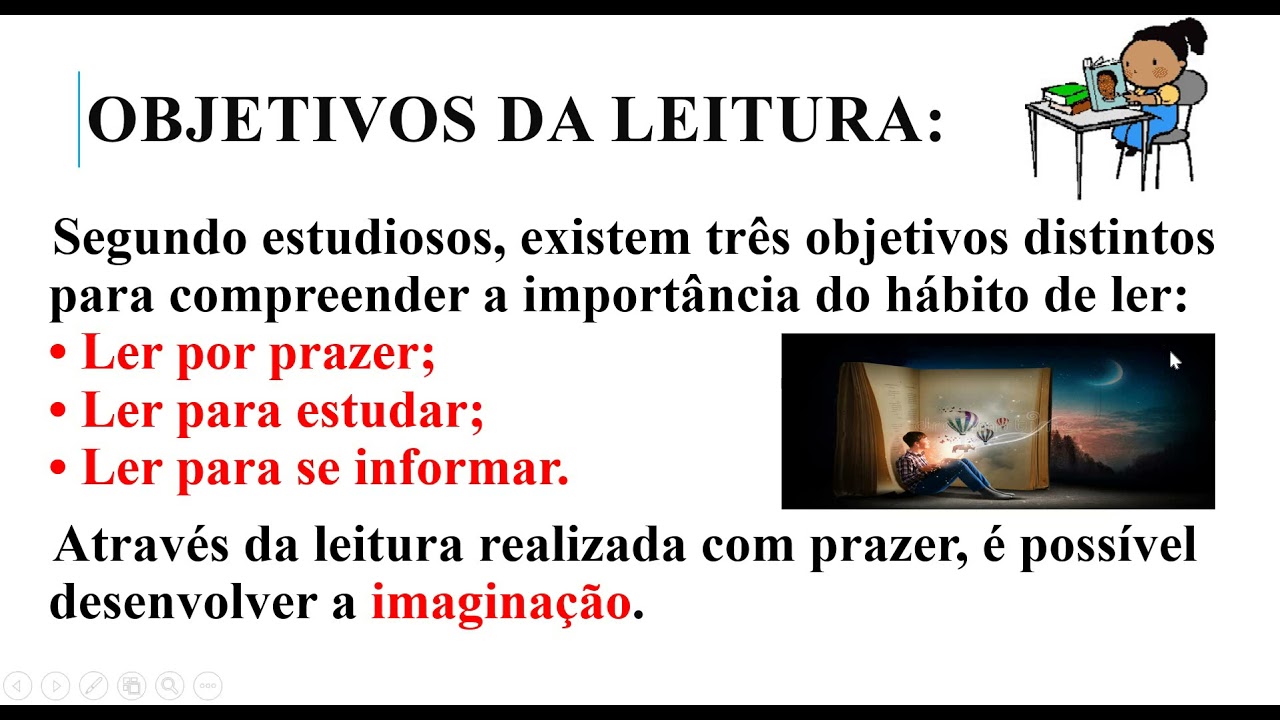 Objetivos da leitura