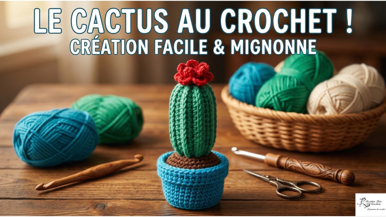 Tuto cactus au crochet