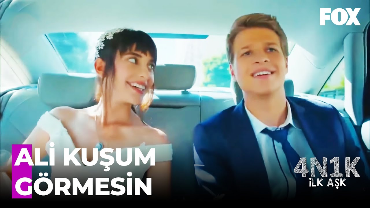 Barış ve Yaprak  EVLENDİ - 4N1K İlk Aşk