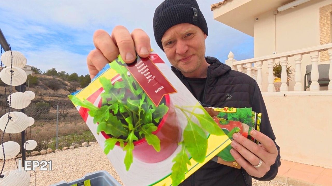 Voorbereiden op de lente in Spanje | een start in de moestuin