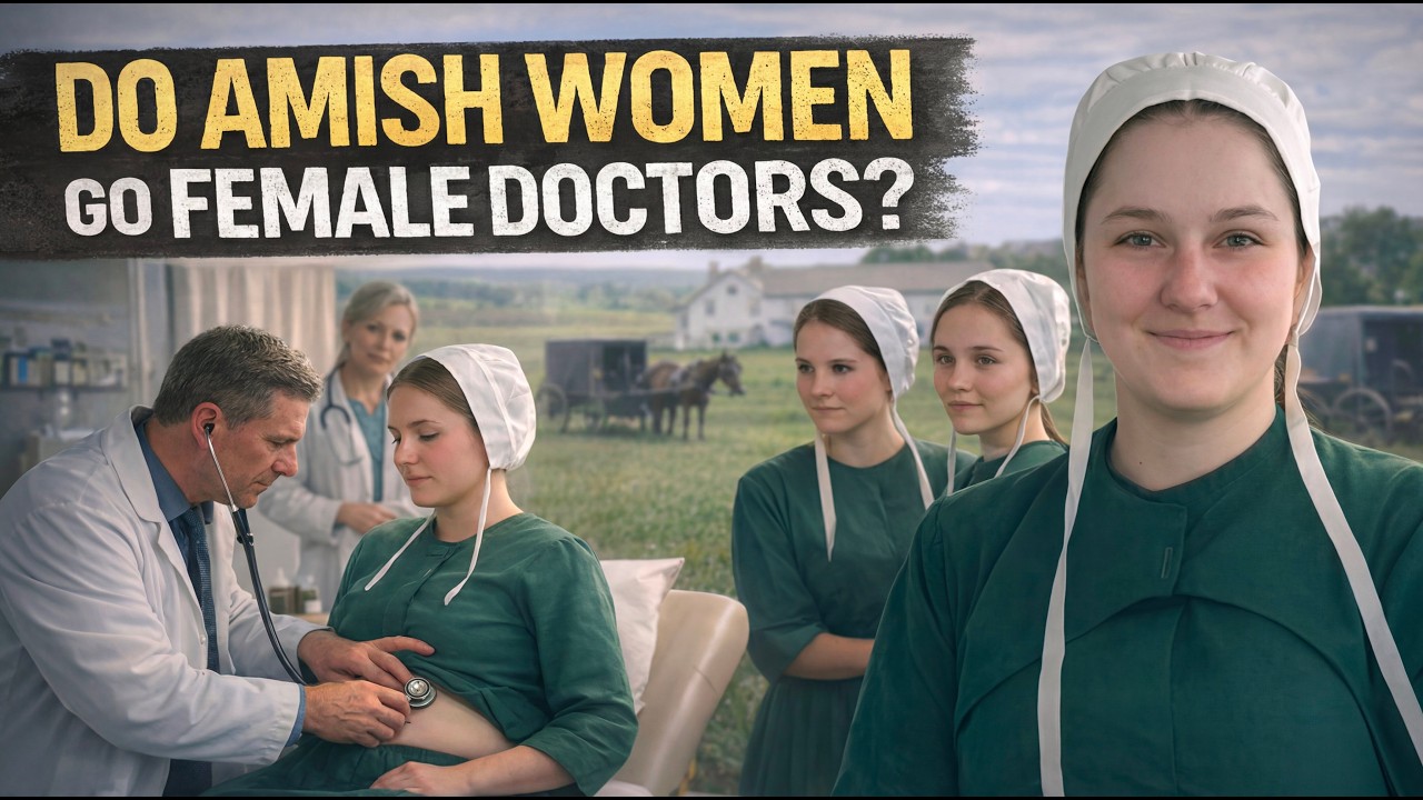 Do Amish women go to female doctors?