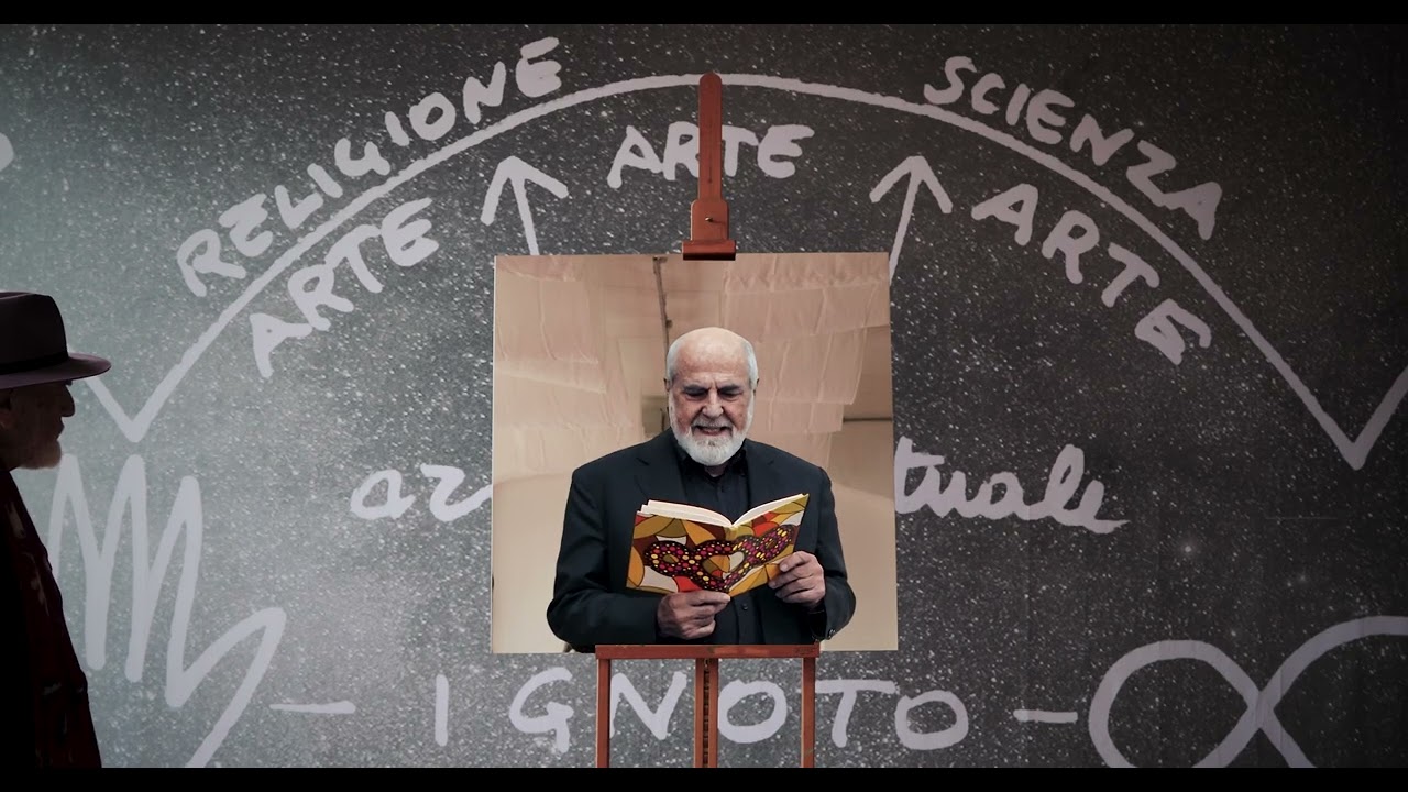 Michelangelo Pistoletto proclama Papa Francesco 