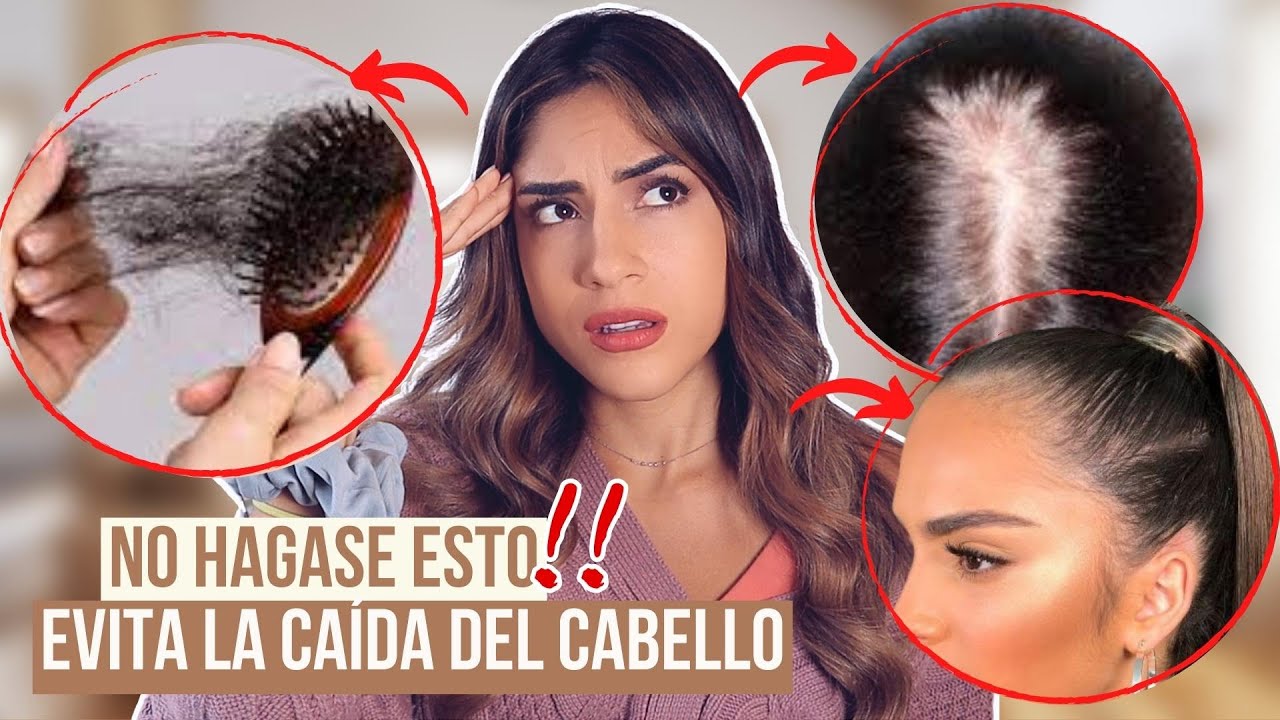 12 PASOS para DETENER LA CAÍDA del CABELLO de UNA VEZ POR TODAS *HAZ ESTO!*