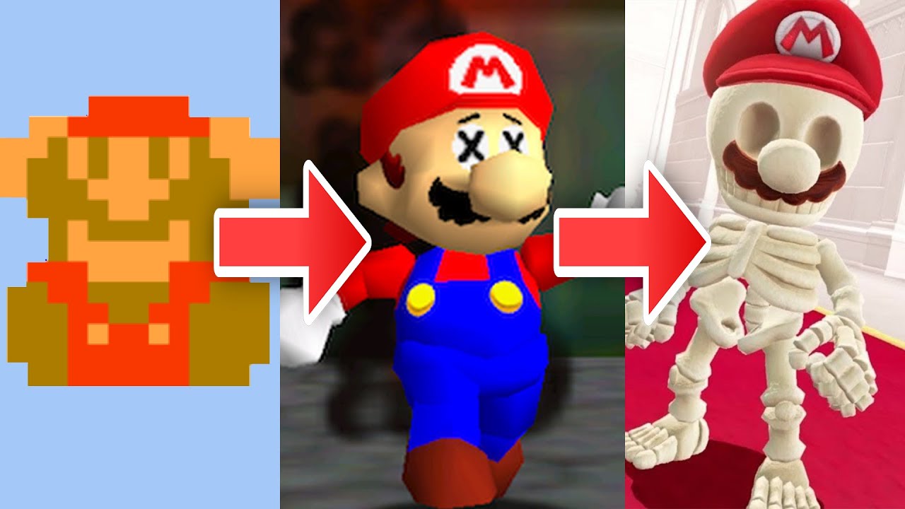Super Mario but every time I die I switch games